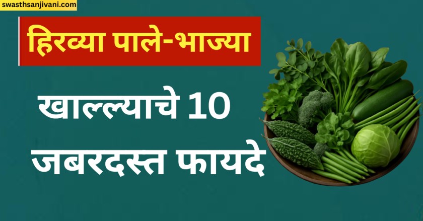 हिरव्या भाज्या खाल्ल्याचे 10 जबरदस्त फायदे
